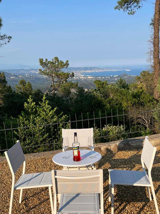 Villa Ormarine, Vue Exceptionnelle Sur La Baie De Cannes Et Le Mercantour Лез-Адре-де-л’Эстерель Экстерьер фото
