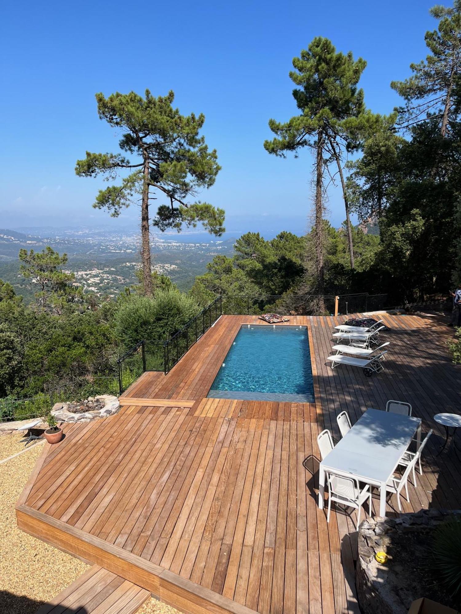 Villa Ormarine, Vue Exceptionnelle Sur La Baie De Cannes Et Le Mercantour Лез-Адре-де-л’Эстерель Экстерьер фото